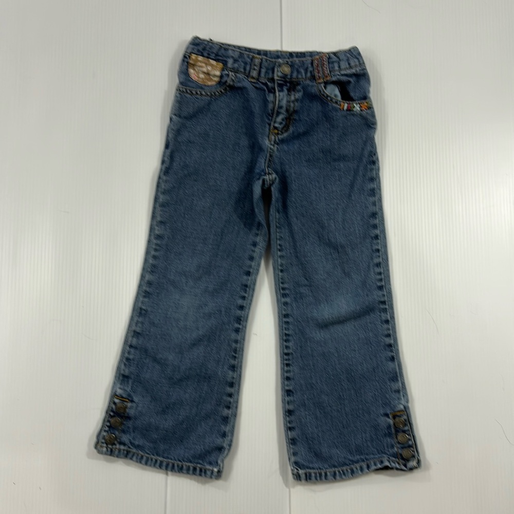 451.‎ Carter's Blue Kids Jeans with Multicolor Stitching (5)